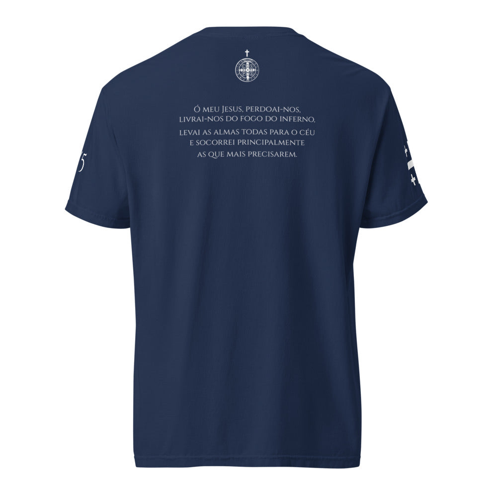 True Navy back Fatima prayer